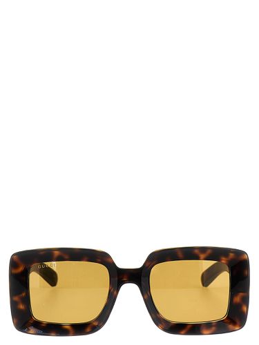 Gucci Square Sunglasses - Gucci - Modalova