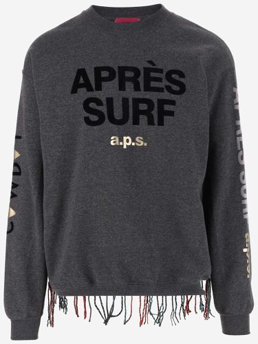 Cotton Blend Sweatshirt With Logo - Apres Surf - Modalova