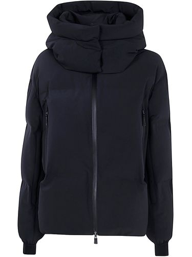 High Neck Down Jacket With Hood - Herno - Modalova