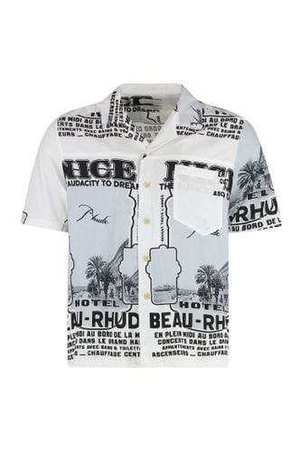 Rhude Printed Short Sleeved Shirt - Rhude - Modalova