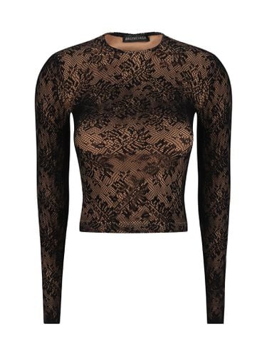 Balenciaga Lace Crewneck Top - Balenciaga - Modalova