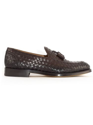 Interwoven Leather Loafers - Doucal's - Modalova