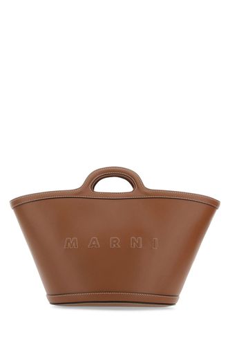 Leather Small Tropicalia Handbag - Marni - Modalova