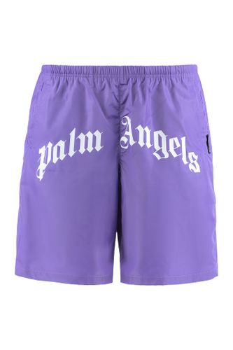 Palm Angels Beach Shorts In Nylon - Palm Angels - Modalova