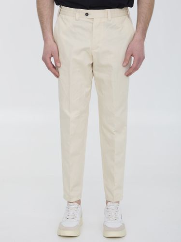 PT Torino Cotton And Linen Trousers - PT Torino - Modalova