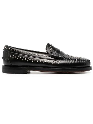 Sebago Black Calf Leather Loafers - Sebago - Modalova