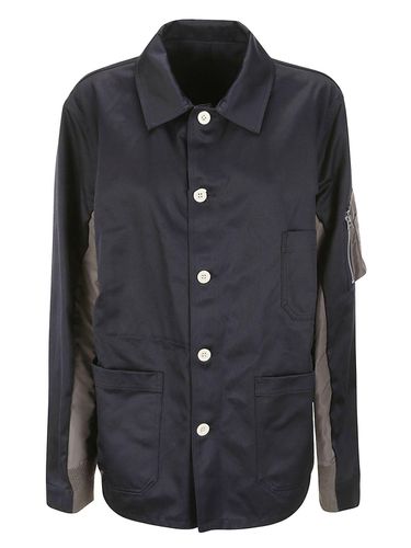 Sacai Buttoned Long-sleeved Jacket - Sacai - Modalova