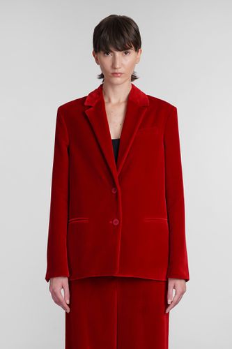 J. W. Anderson Blazer In Red Cotton - J.W. Anderson - Modalova