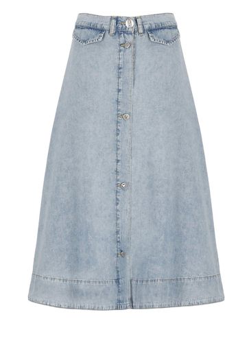 Jeans Button-up A-line Skirt - M05CH1N0 Jeans - Modalova