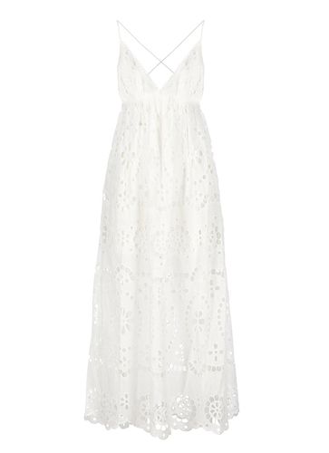 Lexi Embroidered Scallop Edge Slip Dress - Zimmermann - Modalova