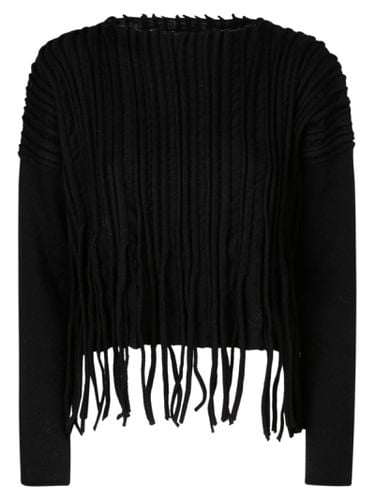 Liviana Conti Sweater With Fringes - Liviana Conti - Modalova