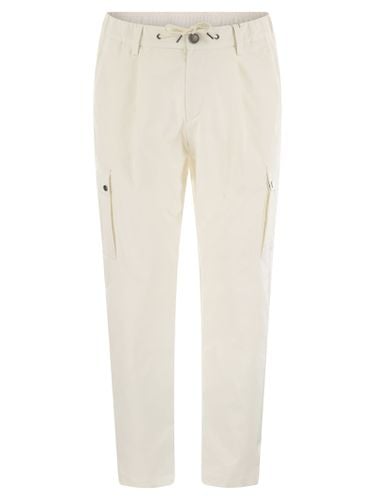 Mechanical Stretch Twill Cargo Trousers - Herno - Modalova