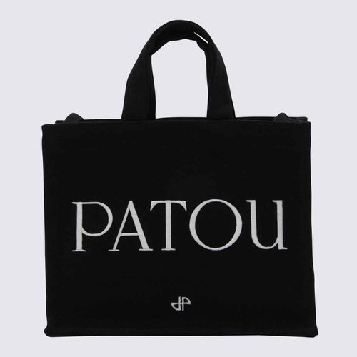 Patou Black Cotton Small Tote Bag - Patou - Modalova