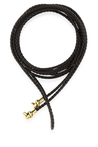 Dark Brown Nappa Leather Belt - Bottega Veneta - Modalova