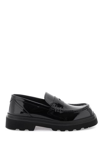 Patent Leather Mocassins - Dolce & Gabbana - Modalova