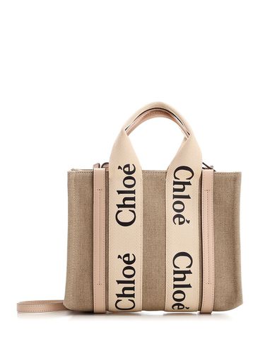 Chloé Mini woody Tote Bag - Chloé - Modalova