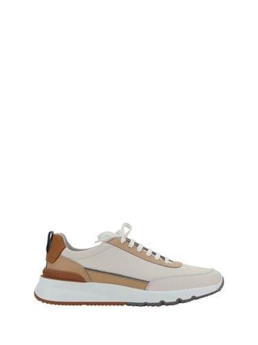 Runner White Sneakers - Brunello Cucinelli - Modalova