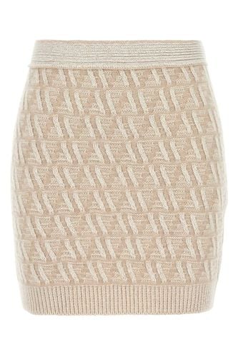 Embroidered Silk Blend Mini Skirt - Fendi - Modalova