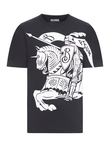 Burberry Printed Cotton T-shirt - Burberry - Modalova