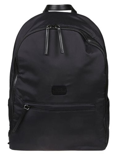 A. P.C. Logo Patch Zip-up Backpack - A.P.C. - Modalova