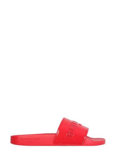 Givenchy Rubber Slide Sandals - Givenchy - Modalova