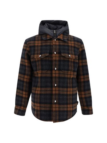 Woolrich Two-tone Wool Blend Shirt - Woolrich - Modalova