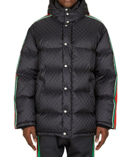 Gucci Jumbo Gg Hooded Jacket - Gucci - Modalova