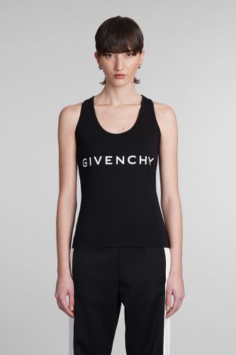 Givenchy Tank Top In Black Cotton - Givenchy - Modalova