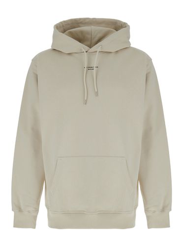 Hoodie With Logo In Cotton Man - Drôle de Monsieur - Modalova