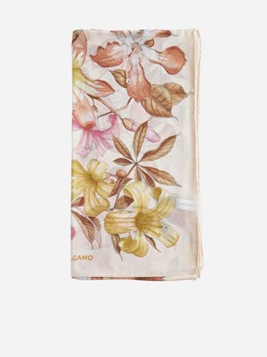 Ferragamo Floral Print Silk Scarf - Ferragamo - Modalova