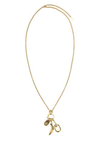 Gold Metal Chloã Charms Necklace - Chloé - Modalova