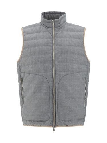 Lightweight Sleeveless Down Jacket - Brunello Cucinelli - Modalova