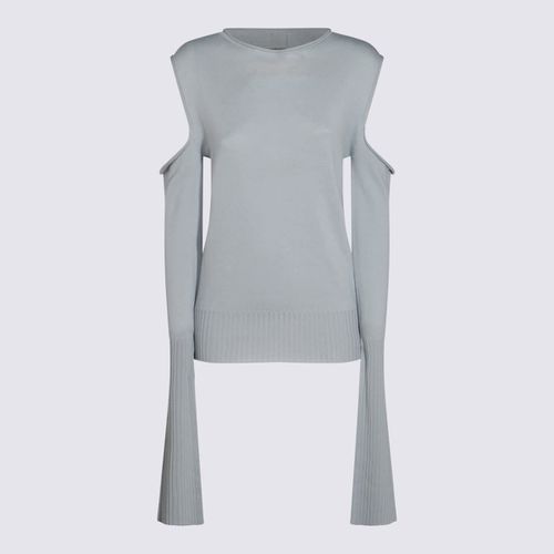 Rick Owens Blue Wool Knitwear - Rick Owens - Modalova