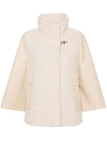 Virgin Wool Blend Bouclé Jacket - Fay - Modalova