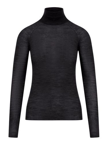 Turtleneck Knit Sweater - Roberto Collina - Modalova