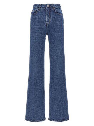 Flared Cotton Denim Jeans - Ami Alexandre Mattiussi - Modalova