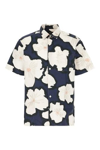 A. P.C. Printed Poplin Shirt - A.P.C. - Modalova