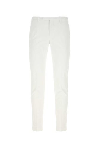 PT Torino White Stretch Cotton Pant - PT Torino - Modalova