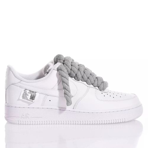 Nike Air Force 1 Boom Laces Grey - Mimanera - Modalova