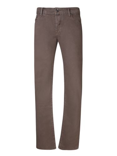 Jacob Cohen Brown And Grey Trousers - Jacob Cohen - Modalova