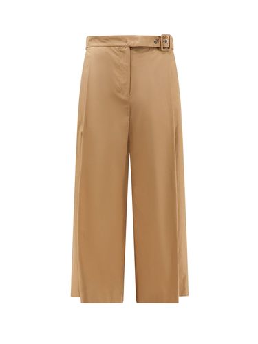Cotton Trouser With Frontal Pinces - 'S Max Mara - Modalova