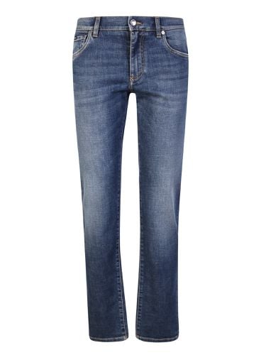 Logo Plaque Straight-leg Jeans - Dolce & Gabbana - Modalova