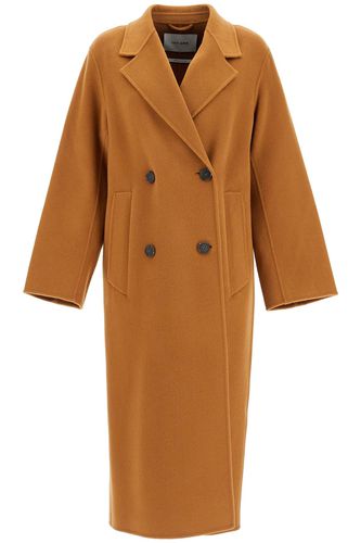 Clara Double-breasted Wool Coat - Ivy Oak - Modalova