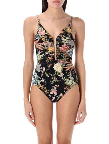 Zimmermann Tallow Gather Plunge 1pc - Zimmermann - Modalova