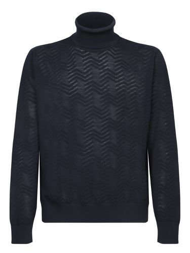 Zigzag High Neck Sweater - Missoni - Modalova