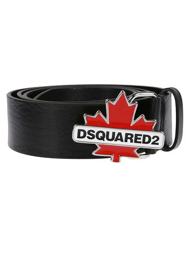 Dsquared2 Canadian Leaf Plaque Belt - Dsquared2 - Modalova