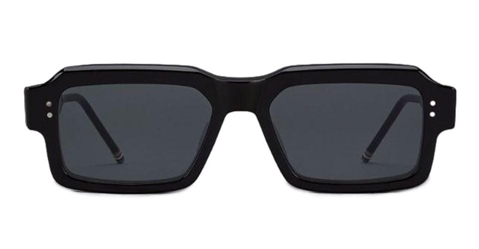 Rectangular - Shiny Black Sunglasses - Thom Browne - Modalova