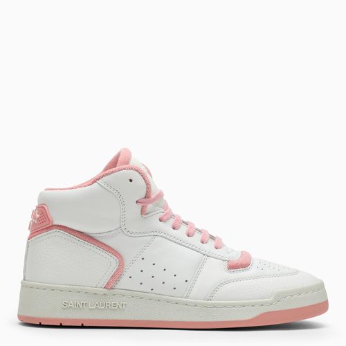 Sl/80 /pink Leather Sneakers - Saint Laurent - Modalova