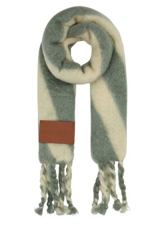 Embroidered Mohair Blend Scarf - Jil Sander - Modalova