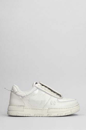 New Avril Sneakers In Grey Leather - 44 Label Group - Modalova